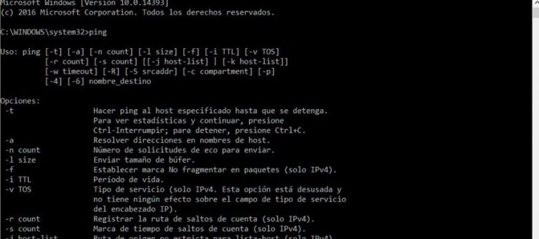 Comandos windows 10 cmd | Actualizado enero 2026