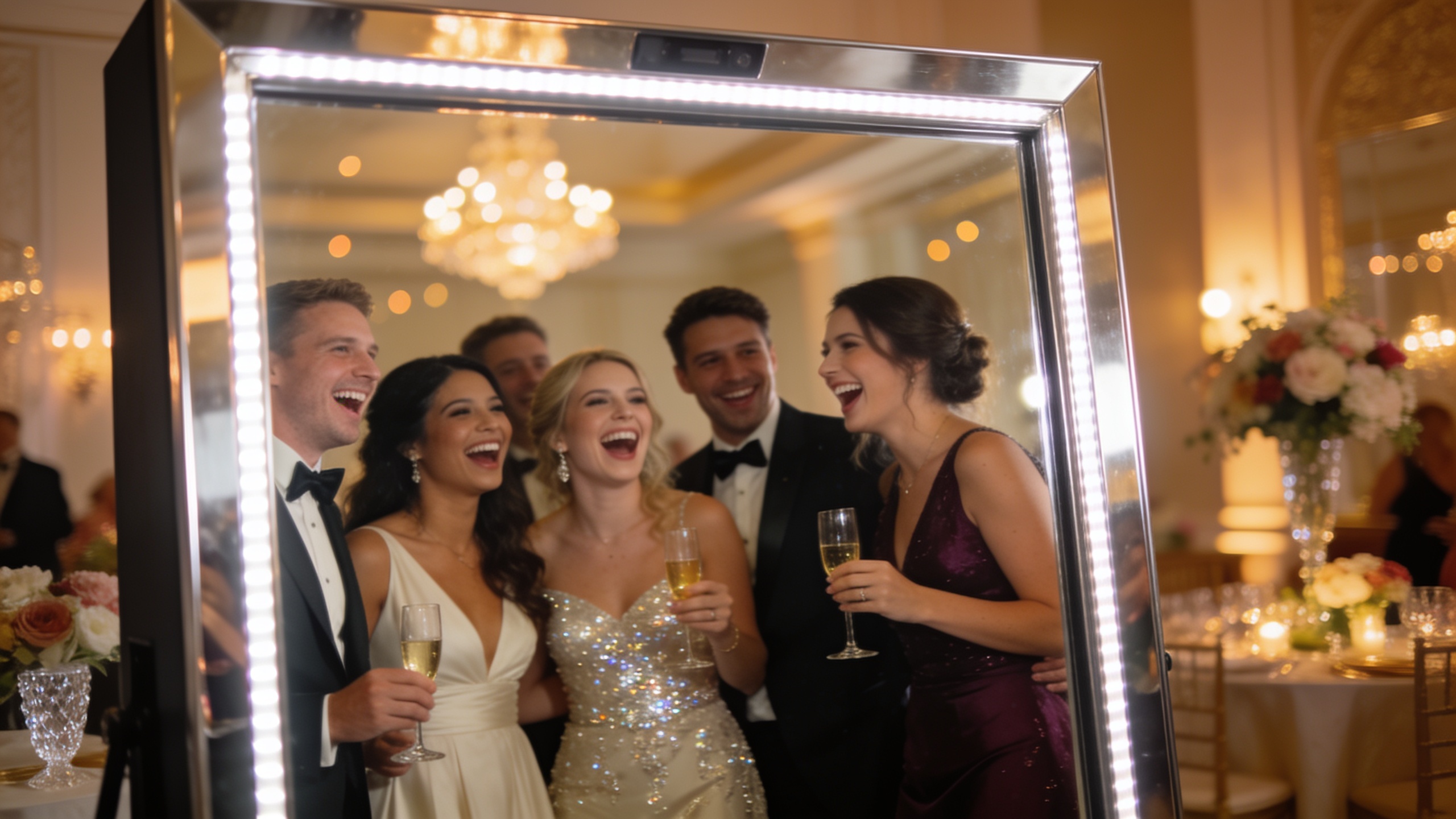 Experiencias interactivas con el fotomatón para sorprender a los invitados en bodas y eventos corporativos